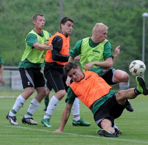 Treningi Ślaska Wrocław są szansą dla kandydatów do gry w pierwszym zespole.